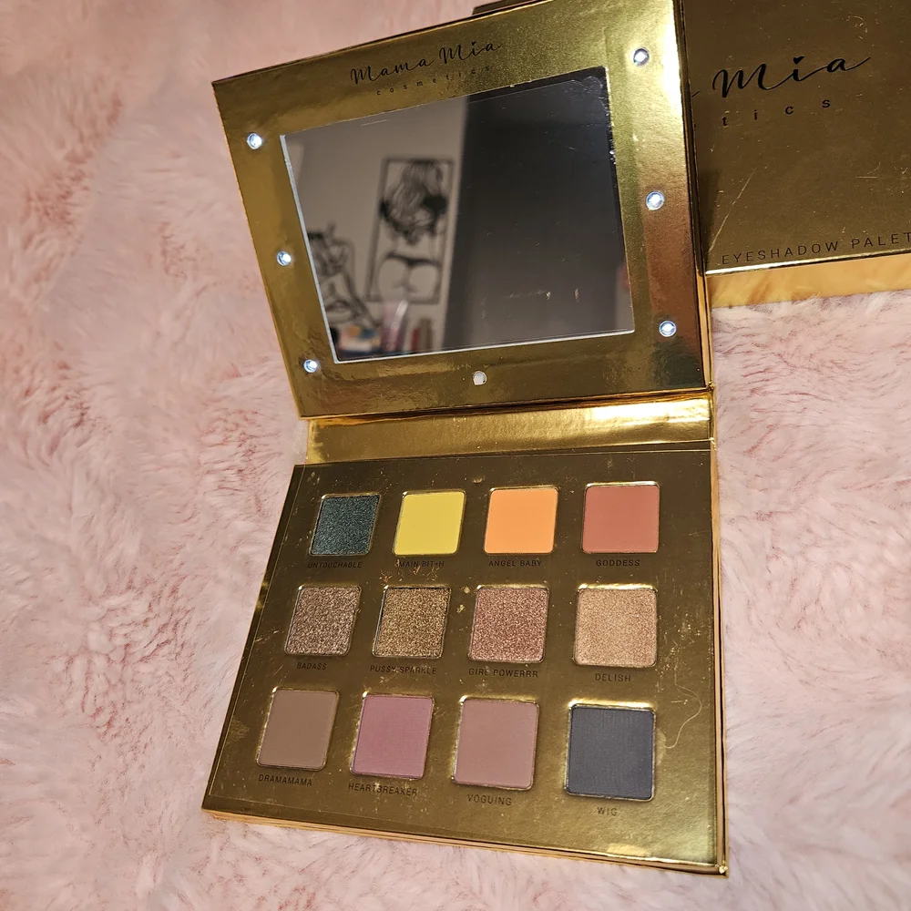 MAMA MIA Pressed Pigment Eyeshadow Palette by Cosmyfy NEW IN BOX